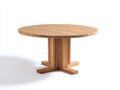 Table de jardin - Bois - 120x120x75 cm - Bois naturel - Style contemporain